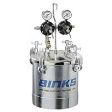 Load image into Gallery viewer, Binks 83Z Zinc Plated Pressure Tank – Up To 2.8 Gallons - Dual Regulated &amp; No Agitation
