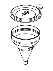 Wagner Powder Cup (5 Pack) for PEM-X1 Powder Coating Cup Gun