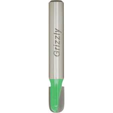 Grizzly Industrial Roundnose Bit, 1/4" Shank, 1/4" Cutter Dia.