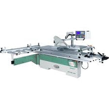 Load image into Gallery viewer, Grizzly Industrial 14&quot; 10 HP 3-Phase Sliding Table Saw with DRO and CNC Fence