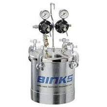 Load image into Gallery viewer, Binks 83C Zinc Plated Pressure Tank – Up To 2.8 Gallons - Dual Regulated &amp; No Agitation