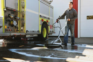 Easy-Kleen Firehouse 2400 PSI @ 3.5 GPM Cold Water Electric Pressure Washer - Rack Mounted