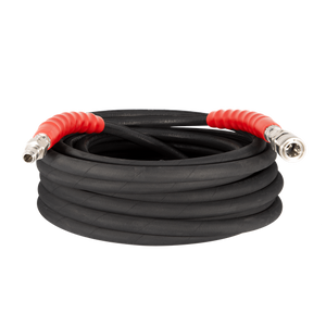 BE Power Equipment 50ft 6000 PSI 3/8" Rubber Hose