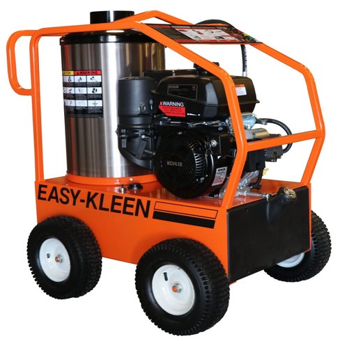 Easy-Kleen 3500 PSI @ 4.0 GPM 14HP 12V Kohler Engine Gearbox Drive Electric Start Hot Water Gasoline Pressure Washer