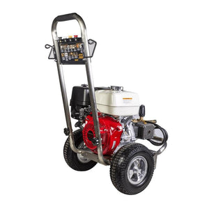 BE 389cc Honda Engine 4000 PSI @ 4.0 GPM External Unloader Pressure Washer - CAT 66DX40GG1 PUMP