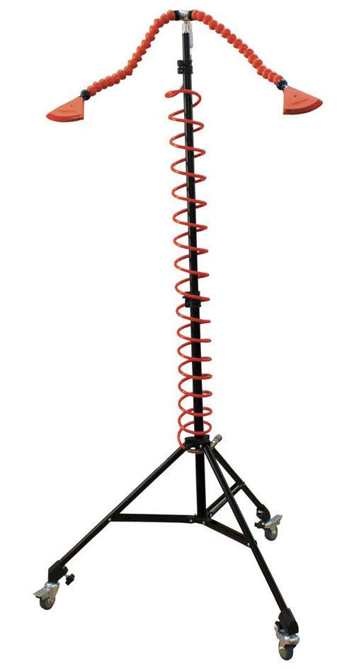 Walcom Fan Jet Stand- 2 Flexible Arms & Fan Jets Mounted On A Height Adjustable Tripod With No Wheels