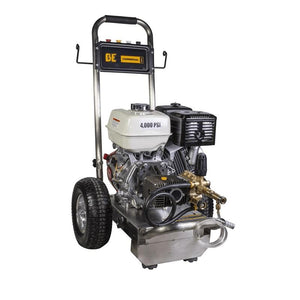 BE 389cc Honda Engine 4000 PSI @ 4.0 GPM External Unloader Pressure Washer - CAT 66DX40GG1 PUMP