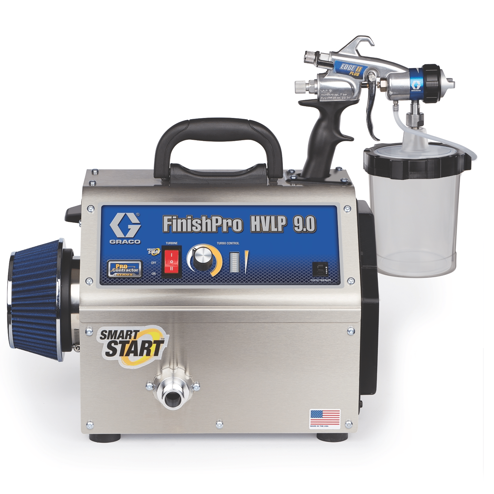 Graco Finish Pro 9.0 HVLP Turbine Sprayer Pro Contractor