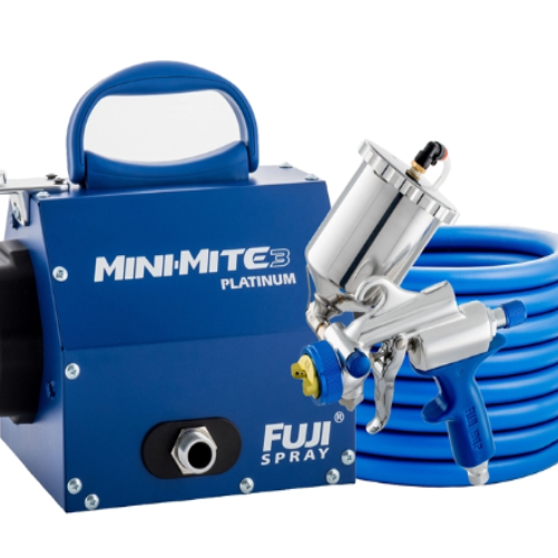 Fuji Mini-Mite 3 PLATINUM - GXPC Gravity Feed Systems w/ 400cc Aluminum Cup & 1.4 mm Air Cap
