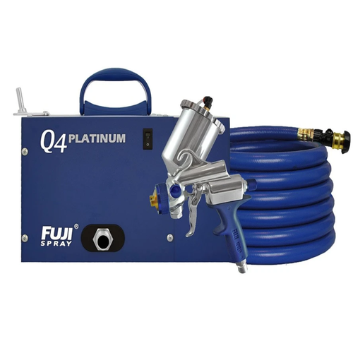 Fuji Q4 PLATINUM - GXPC Gravity Feed Quiet System w/ 400cc Alminum Cup & 1.4mm Air Cap