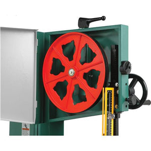 Grizzly Industrial 13-1/2" 1-1/4 HP Vertical Wood/Metal Bandsaw