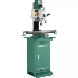 Grizzly Industrial 7" x 27" 1 HP Mill/Drill with Stand