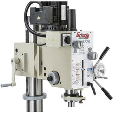 Load image into Gallery viewer, Grizzly Industrial 23-3/8&quot; Heavy-Duty Floor Model Gearhead Drill Press