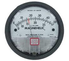 Load image into Gallery viewer, Global Finishing Solutions Magnehelic Gauge 0 - 0.5&quot; W.C. w/ Mount Kit