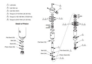 Graco 233834 Piston Valve Repair Kit