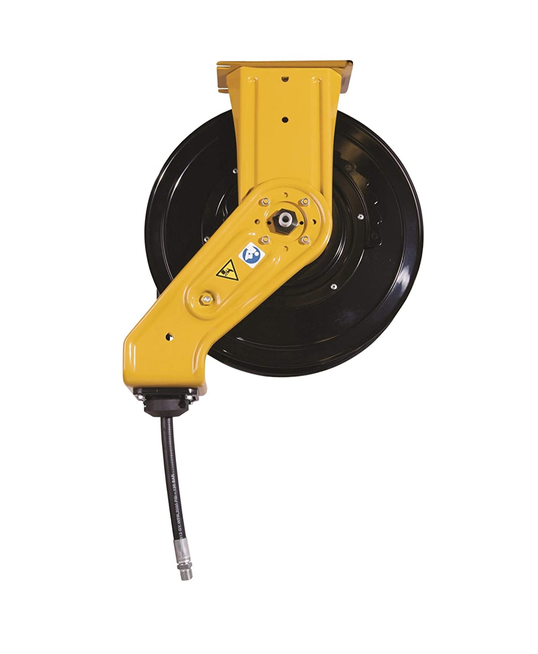 Graco SD20 Series Hose Reel w/ 3/8 in. X 65 ft. Hose - Air/Water - Yellow (Truck/Bench Mount)