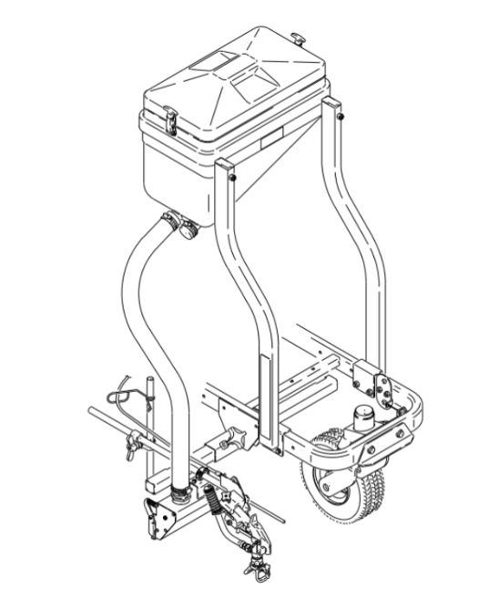 Graco EZ Bead System 1 Dispenser 12 in.