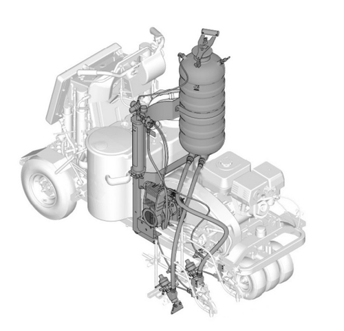 Graco 25R267  2-Gun LL200HS/DC/MMA Complete Pressurized Bead System