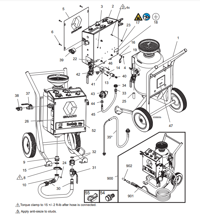 Graco 17T712 EQp Enclosure Replacement Kit