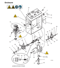 Load image into Gallery viewer, Graco 128791 HEX Nut 1.5 TriClamp Clamp