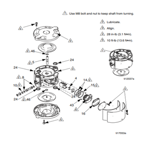 Graco 24A155 KIT REPAIR SHAFT & BEARING