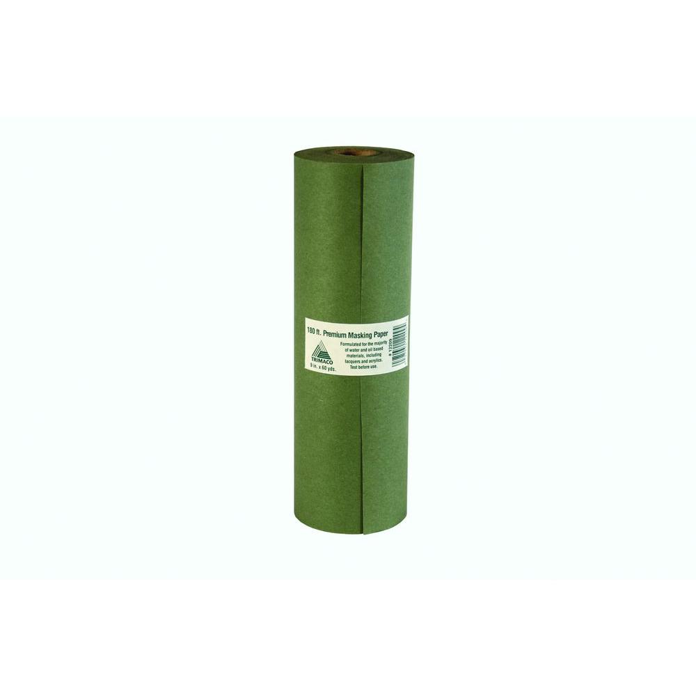 Trimaco Easy Mask® Automotive Green Masking Paper  9