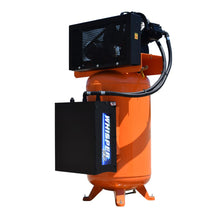 Load image into Gallery viewer, EMAX Hulk Power Industrial Series 90 PSI @ 28.0 CFM 80 Gal. 7.5HP 208-230V 1-Phase 2 Stage Stationary Silent Electric Air Compressor