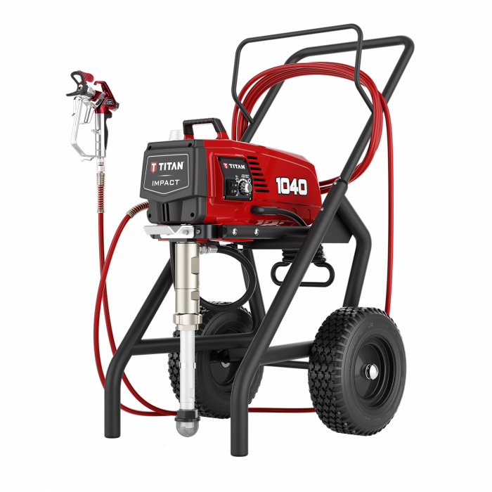 Titan Impact 1040 3300 PSI @ 1.15 GPM Electric Airless Paint Sprayer - Cart