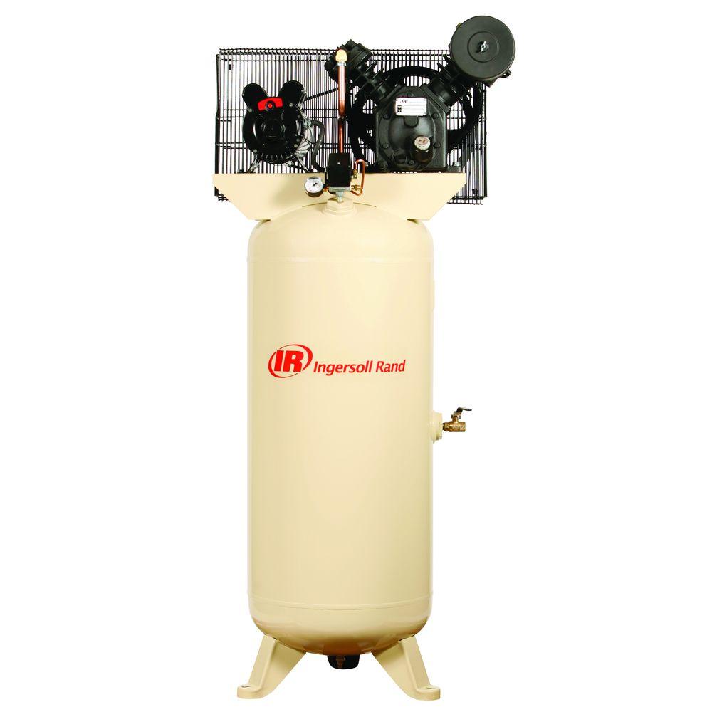 Ingersoll Rand 2340L5-V Two-Stage Electric Powered 14.3 CFM @ 175 PSI Air Compressor