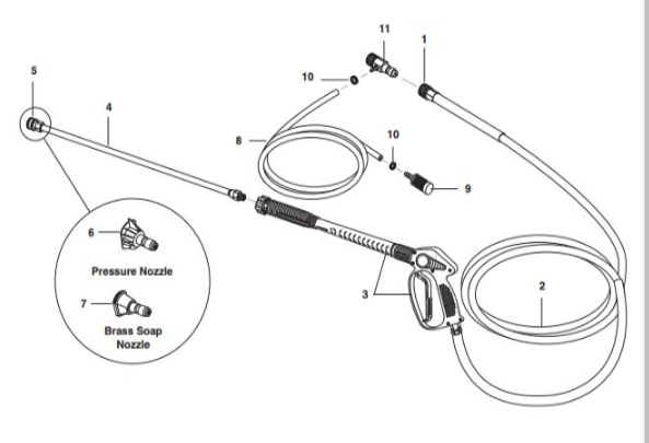 K'A'RCHER 9.802-216.0 Injector, Chem, NON ADJ, 0.083