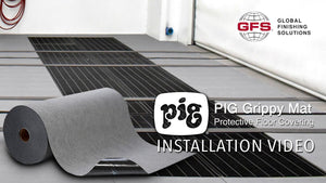 Global Finishing Solutions Pig Grippy Mat Protective Floor Covering 32” x 150’ Roll