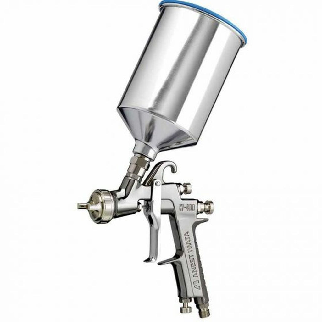 IWATA W400-142G Gravity Spray Gun w/ PCG7EM 700ML Aluminum Cup