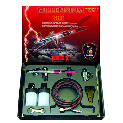 Paasche Millennium Double Action Airbrush Set - Size 3 (0.74 mm)