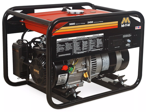 Mi-T-M 3000 watts 208cc Kohler CH270 OHV Gasoline Portable Generator