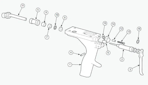 Ransburg  #2 Needle Assembly