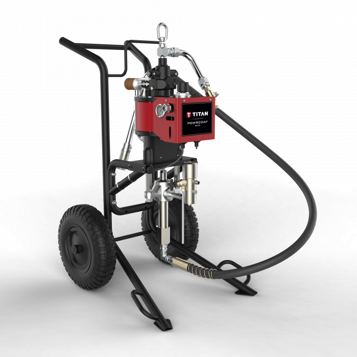 Titan PowrCoat 975 7500 PSI @ 2.10 GPM Airless Paint Sprayer - Cart