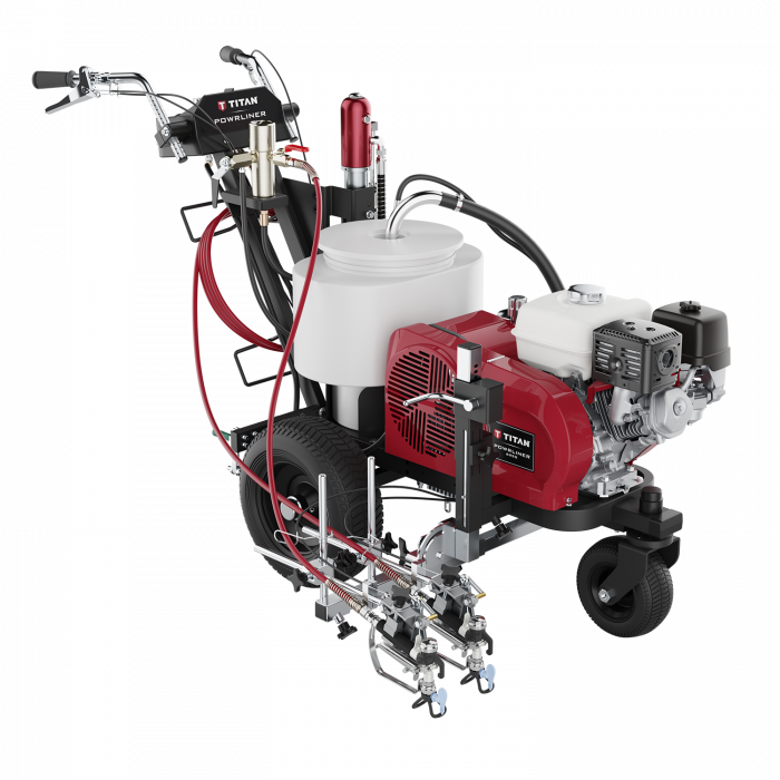 Titan POWRLINER 6955  3300 PSI @ 2.25 GPM Honda GX160 with Electric Start Hydraulic Line Striper - Cart