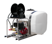 Load image into Gallery viewer, Pressure-Pro Pro-Skid Series 2400 PSI @ 3.0 GPM General Pump Honda Engine Direct Drive Cold Water Gas Pressure Washer - Tank  &amp; Hose Reel Sold Separately