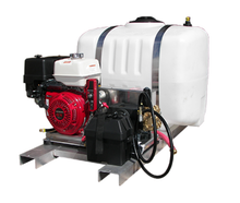 Load image into Gallery viewer, Pressure-Pro Pro-Skid Series 4000 PSI @ 4.0 GPM HP Pump Honda Engine V-Belt Drive Cold Water Gas Pressure Washer - Tank  &amp; Hose Reel Sold Separately