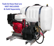 Load image into Gallery viewer, Pressure-Pro Pro-Skid Series 4000 PSI @ 4.0 GPM HP Pump Honda Engine V-Belt Drive Cold Water Gas Pressure Washer - Tank  &amp; Hose Reel Sold Separately