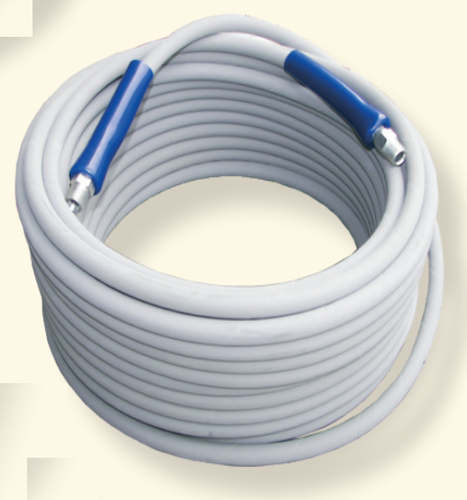 Pressure-Pro Armor-Flex 2-Wire 6000 PSI 3/8” Diameter Commercial Grade Pressure Washer Hoses - Gray