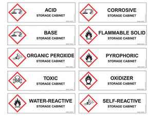 Justrite™ Sure-Grip® EX Hazardous Material Safety Cab., 45 Gal., 2 shelves, 2 s/c doors, Royal Blue