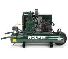 Load image into Gallery viewer, Rolair Systems 90 PSI @ 7.3 CFM Single Stage 115/230V 1.5HP 9gal. Electric Belt Drive Air Compressor