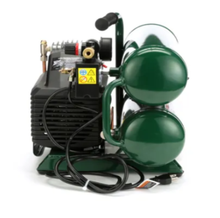 Load image into Gallery viewer, Rolair Systems Twin Stack Air Compressor - 90 PSI @ 4.1 CFM Sinlge Stage 2HP 115V