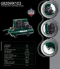 Rolair Systems 90 PSI @ 8.2 CFM Single Stage 115/230 Volt – 60 Hz 2HP 9gal. Belt Drive Electric Air Compressor