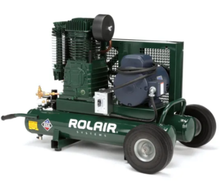 Load image into Gallery viewer, Rolair Systems 90 PSI - 18.8 CFM Two Stage 230 Volt – 60 Hz 5HP 9gal. Belt Drive Electric Air Compressor