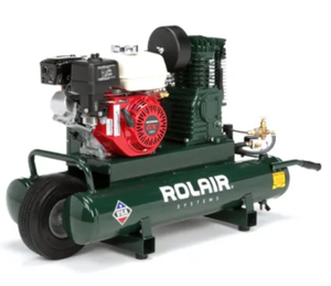 Rolair Systems 90 PSI @ 9.3 CFM 163cc Honda GX160 Engine 20 gal. Gas-Powered Air Compressor