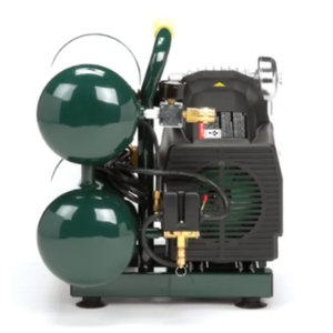 Rolair Systems 90 PSI @ 4.2 CFM Single Stage 115V 2HP 4.2gal. Twin Stack Hand Carry Air Compressor