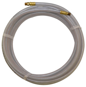 PH50NC  1/4" MPT x 50 ft Non-Conductive Hose - Clear