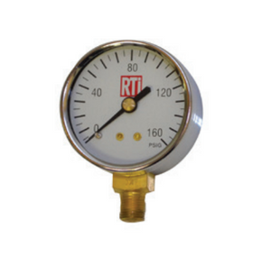 0-160 PSI  ⅛" Bottom Mount 2" Pressure Gauge (E4000 Dryers)